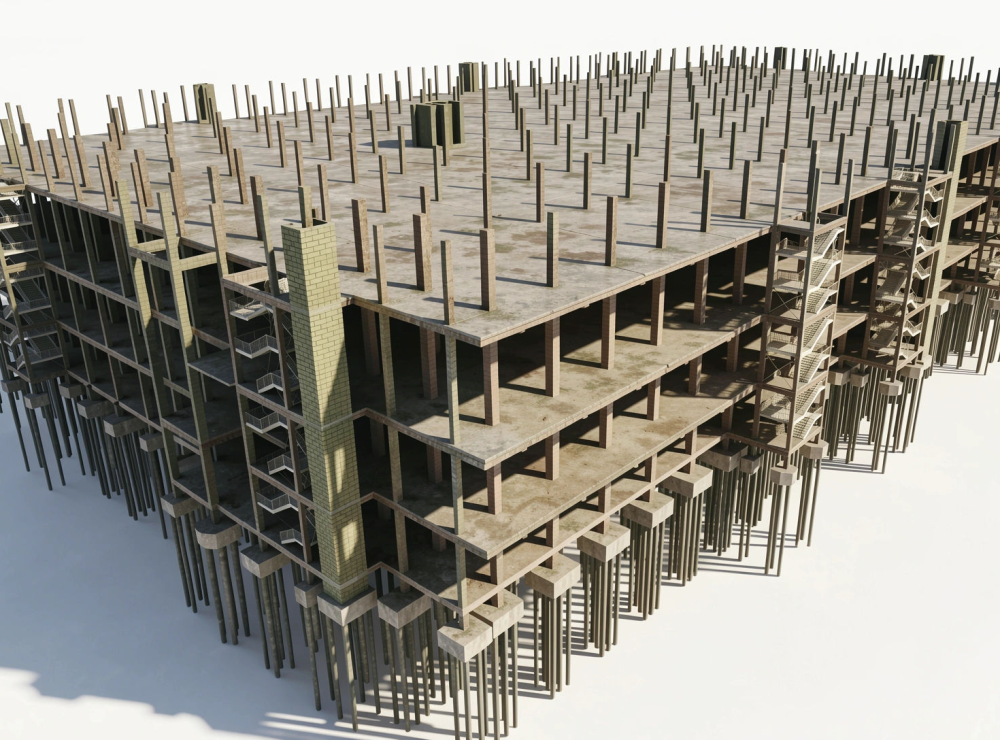 structural grid layout