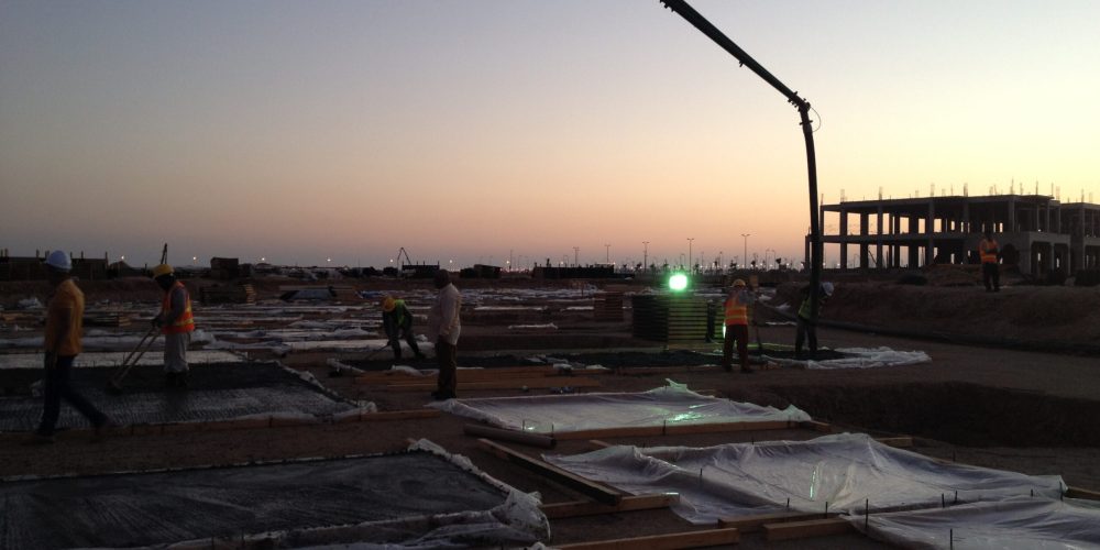 Cost and quality control site inspection at a CAD Group construction project